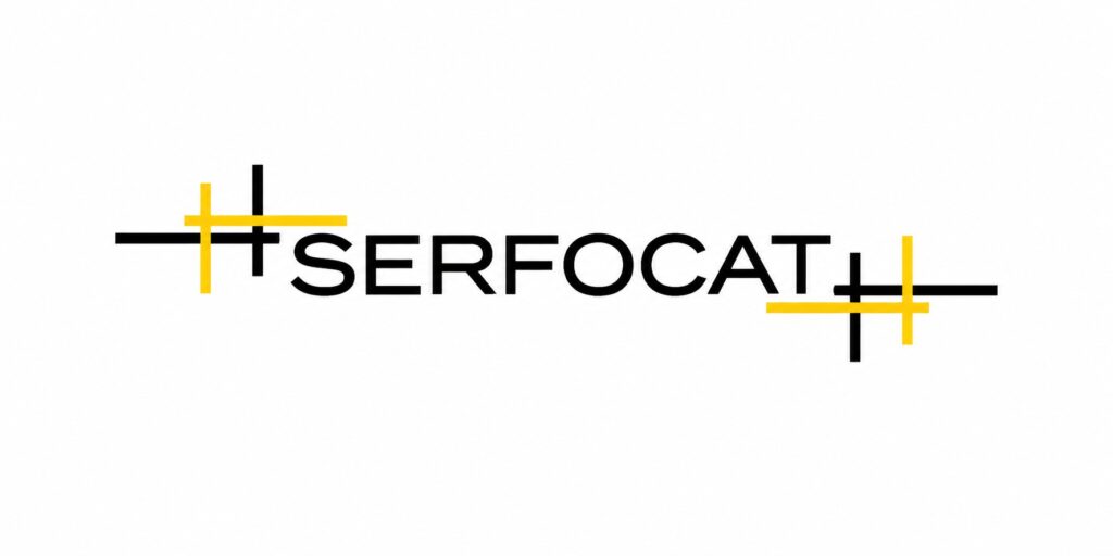 Logo de SERFOCAT, caso de éxito de GMAO con DIMO Maint MX
